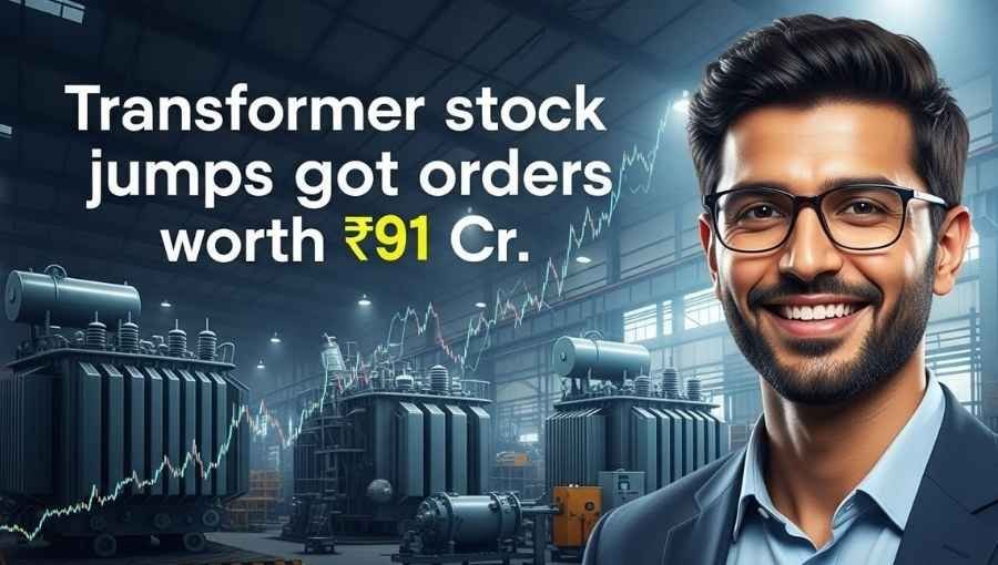 Transformer Stock Jump Got 91Cr Order