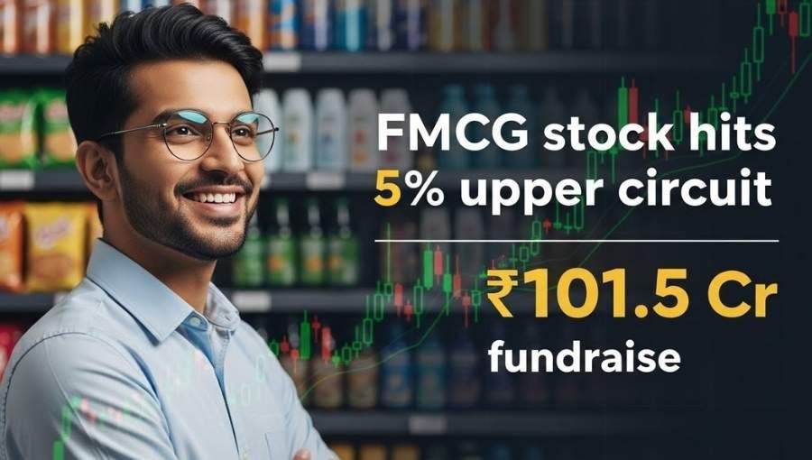 FMCG Stock Jump With 101 Cr Fundraise