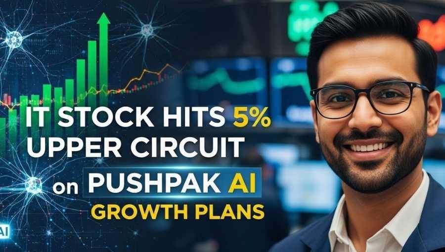 IT Stock On Upper Circuit Wirh Pushpak AI Plan
